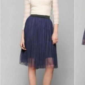 Pins and Needles Urban Outfitters Blue Tulle skirt